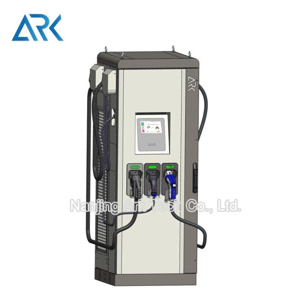 Зарядные станции вентиляторной системы охлаждения OCPP 1.6J 60KW EV быстрые