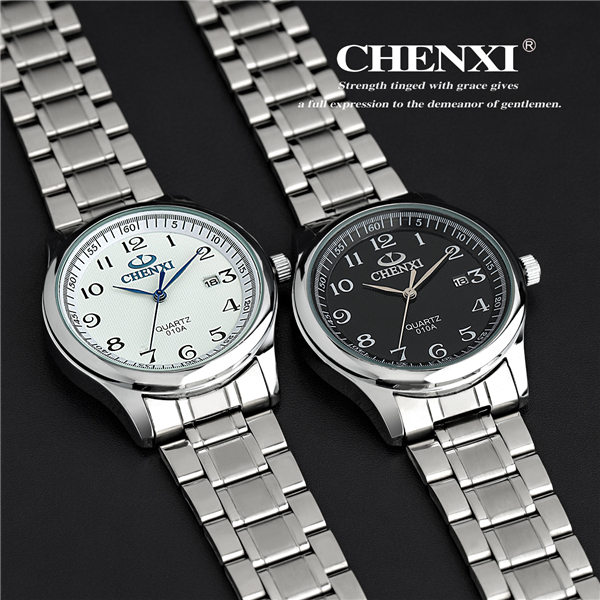 C010A5HD Western Men Watches Quartz Man Watches Mans Cool Watch Alloy Bracelet Steel Watch
