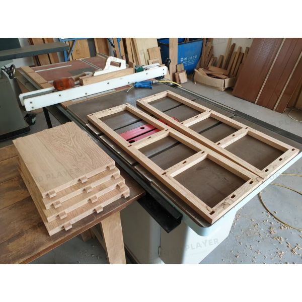 2800W Multi Function Wood CNC Mortiser Double End Tenoning