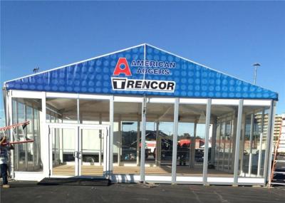20m * 20m Large Temporary Outdoor Glass Wall Tents Exhibition Marquee