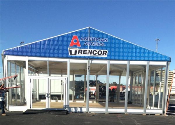 20m * 20m Large Temporary Outdoor Glass Wall Tents Exhibition Marquee