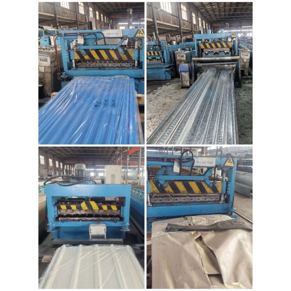 Corrugated decking sheet Ribbed metal decking Ribbed steel decking metal corrugated decking 