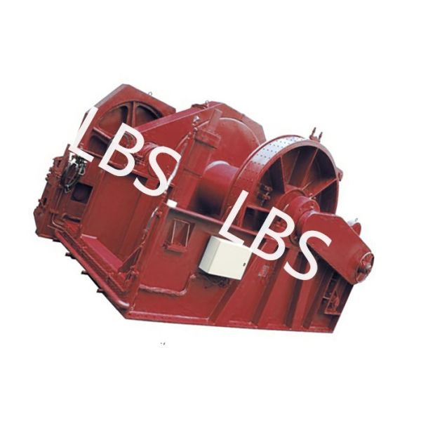 Ворот Синьле крана 50 тонн гидравлический/барабанчик двойника для морского сосуда шлюпки грузового корабля