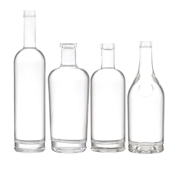 100Ml 375Ml 500Ml 700Ml 750Ml Custom Shape Clear Glass Bottle for in Energy Drinks