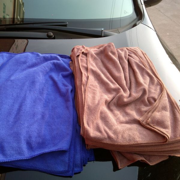 30*40cm Microfiber Car Washing Towels Microfibre Polishing Cleaning Cloth Wholesale