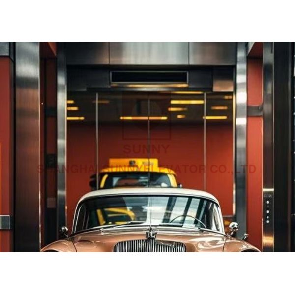 Customizable Automobile Elevator For Residential Buildings With 1000KG Load And 0.5M/S Speed