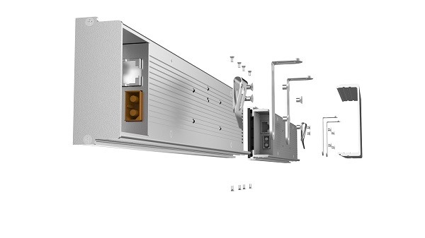 Алюминиевый 1R1G1B 600nits УДАРА полки дисплей 1,25 СИД 15W