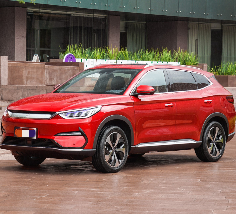 50-70kWh EV BYD SONG Vehículo eléctrico Batería de fosfato de litio hierro cámara LED cuero PLUS SUV de alta velocidad 5 asientos