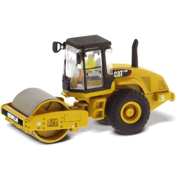 Diecast  CS56 Smooth Drum Vibratory Roller 1:87 Scale Construction Model Replica