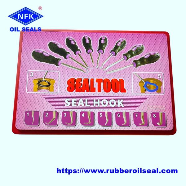 Cast Steel Material Oil Seal Hand Tools Seal Installation 8PCS Seal Removal Tool Kits