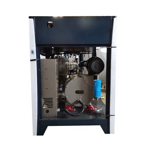 Low Temperature and Small Volume 30 HP Screw Air Compressor for Air Capacity of 3.8 m3/min