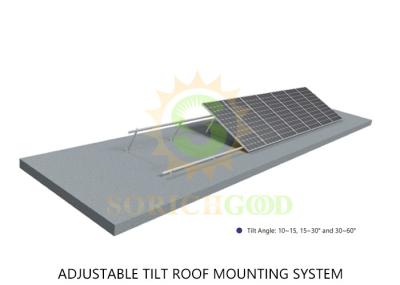 Sistemas de montagem de liga de alumínio anticorrosão para painéis solares