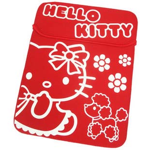 Red cute computer bag small bag