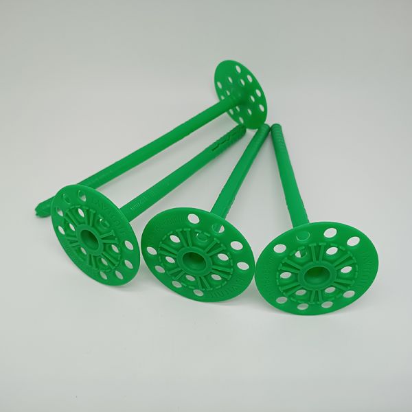 Flat Pe Pp Wall Plug Plastic Insulation Anchor Fixing Foam Board Wall Anchors