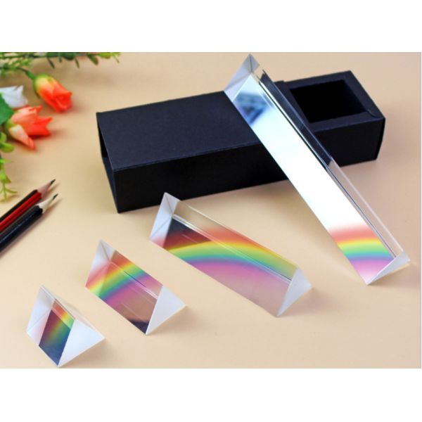 K9 Optical Refractor Dichroic Prism Transparent