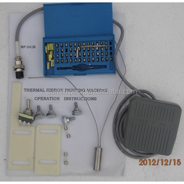 Electric Commercial Ribbon Date Coding Machine Tracking Automatic Coding Machine Printer Coding Machine