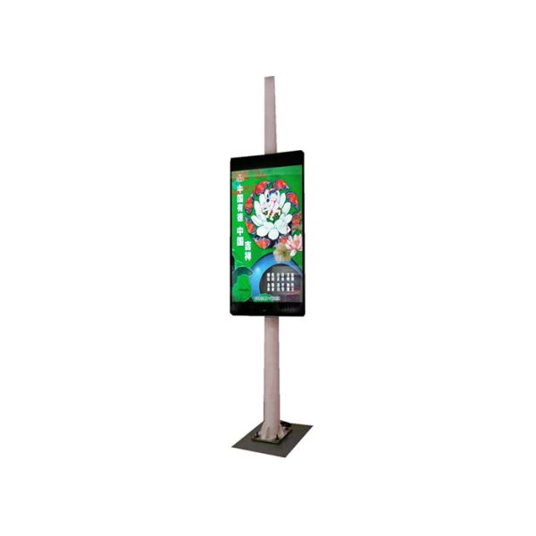 Дисплей СИД столба лампы P4 на открытом воздухе Ip68 для рекламы улицы