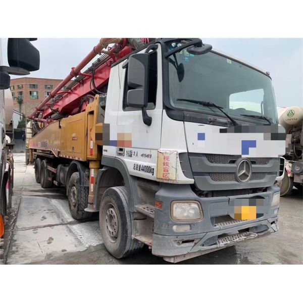Top Brand HB56K 56m Articulated Boom Concrete Pump Truck