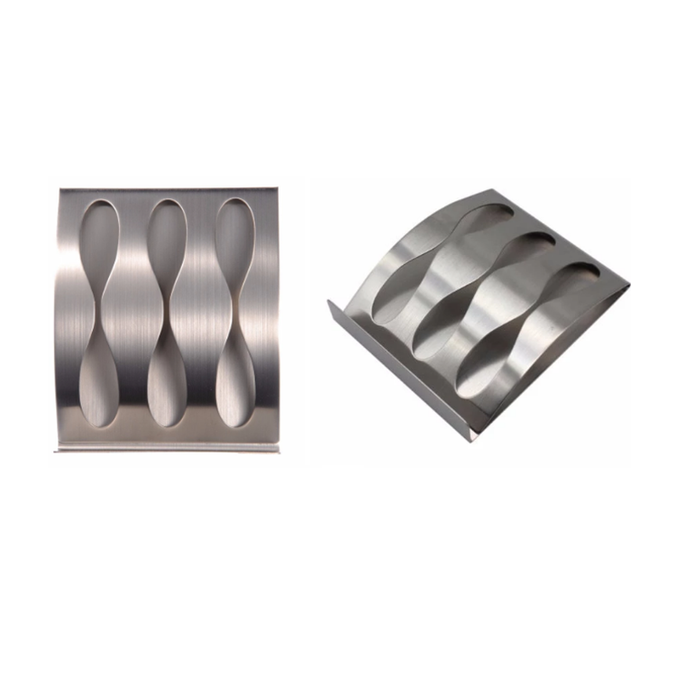 3 аксессуара Bathroom держателя зубной щетки нержавеющей стали держателя стены отверстий домашних