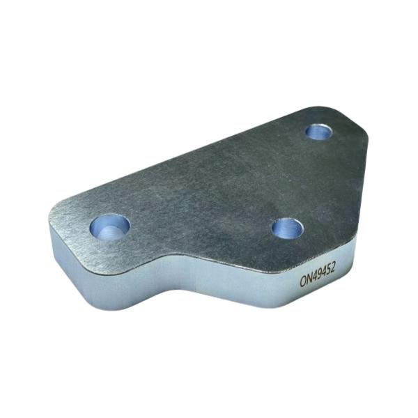 Piezas de mecanizado de precisión CNC de aluminio electrochapadas para dispositivos médicos
