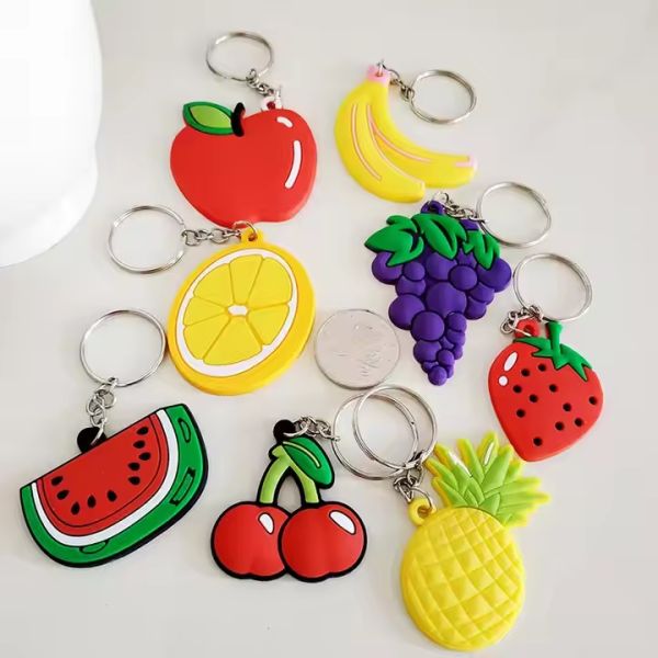 Custom PVC Keychain with Customizable Color Long-lasting Durability and Customized Shape for Promotional Gifts