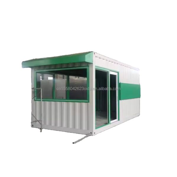 Modern 20 FT 40 FT Prefab Home Container Wooden Prefabricated Outdoor Restaurant Coffee Bar for Customized Color