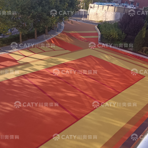 High Density EPDM Flooring Binder Kids Play Area Recreational Playground Racetrack