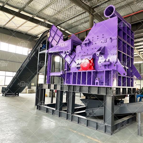 Factory Sale Scrap Steel Scrap Aluminum Hammer Mill Metal Crusher Machine Scrap Iron Crusher Scrap Metal Recycling Crusher