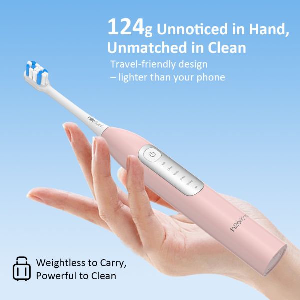 Private Label Rechargeable Electric Toothbrush IPX7 Grade With Powerful Motor