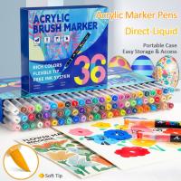 Des stylos de peinture colorés pour étudiants