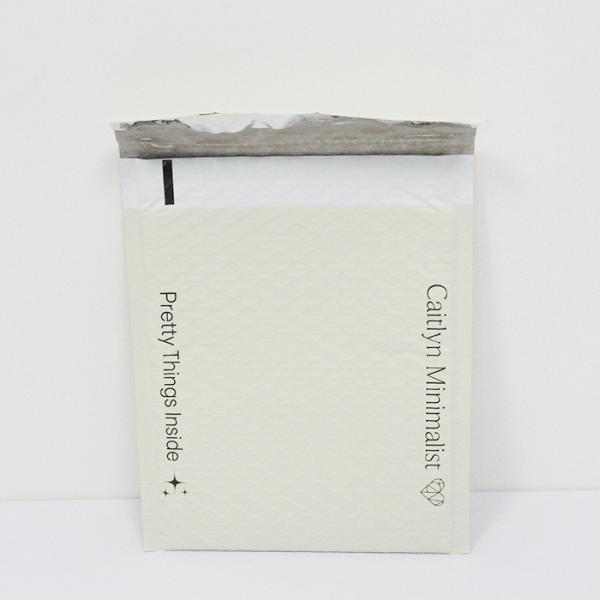 Sustainable Eco Friendly Bubble Mailers Water Resistant Bubble Envelopes For Shipping