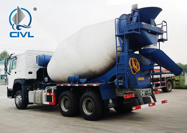 Sinotruk New HOWO 6x4 10m3 Concrete Mixer Truck / Cement Truck LHD Or RHD