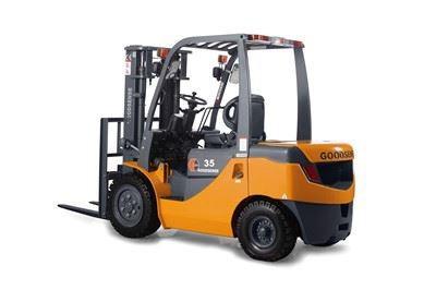 China Manufacture full wheel drive 3.5 Ton All Terrain Forklift Trucks