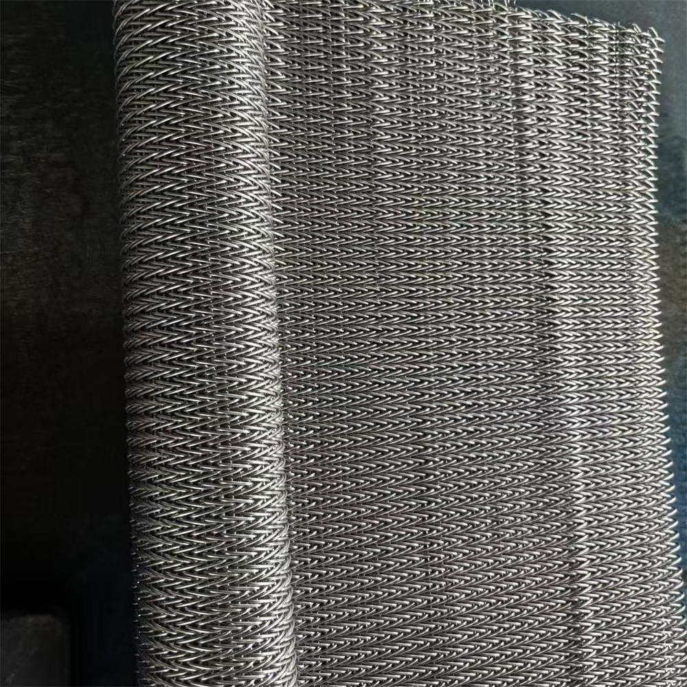 High Temperature 310S Stainless Steel Compound Balance Weave Conveyor Belt for Annealing Furnace 1150C