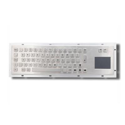 IP65 304 Stainless Steel Keyboard With Touchpad For Industrial Applications