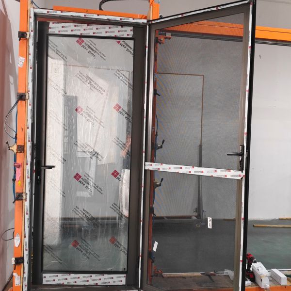 6063-T5 Titanium-Magnesium Aluminium Swing Doors | Aussie Weather-Resistant