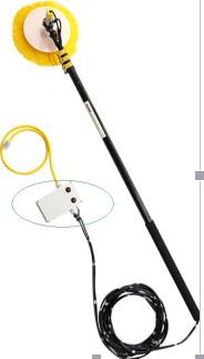 3.5/5.5/7.5M Telescopic Water Fed Pole Solar Panel Brush Single Head