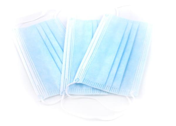 Non Woven Protective Masks Against Viruses Smooth Breathing  Bacteria Proof 