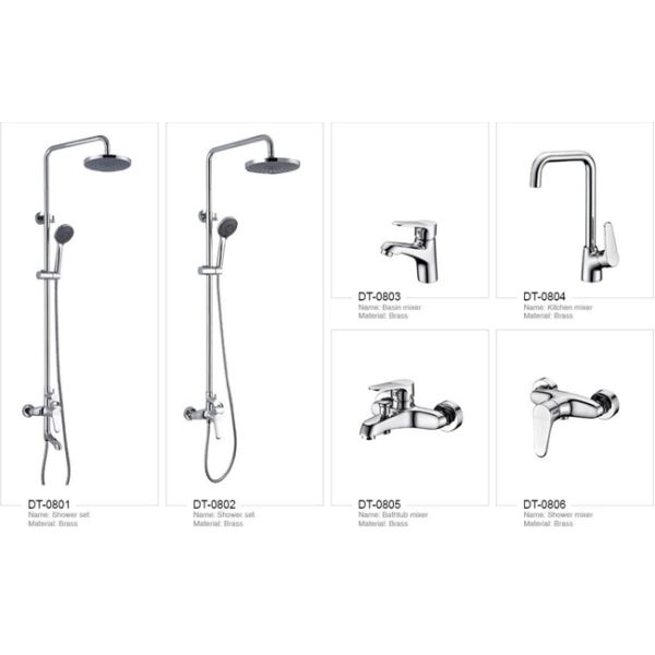 Установленные палубой Faucets Bathroom Chrome санузла крана раковины водопада