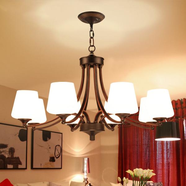 Black wrought iron kitchen light fixtures with Crystal Ball (WH-CI-104)