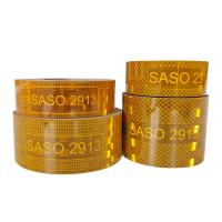 SASO 2913 ruban adhésif 4 pouces métallique jaune rouge blanc ruban adhésif
