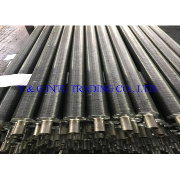 A179 G Type Finned Aluminum Tubing , Embedded Extruded Fin Tube 2.1-5.0mm Pitch