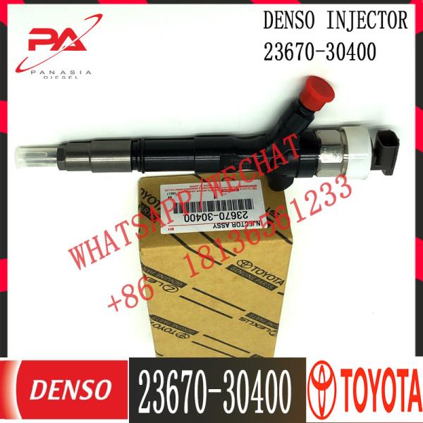 Injetor comum 23670-0L090 23670-30400 do trilho 23670-09360 do injetor de combustível diesel 23670-09350 para o hilux 2KD-FTV de Hiace toyota