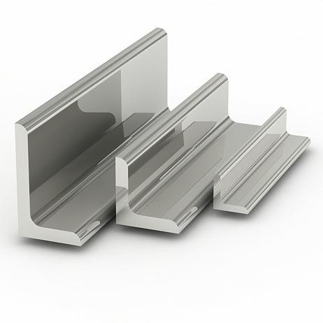 Hot Rolled Annealed Stainless Angle Iron 90 Degree Polished 430 Steel Right Angle Bar