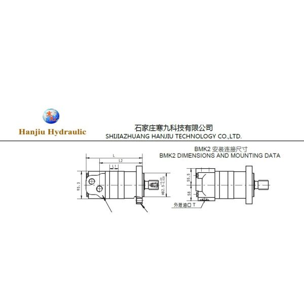 Char-lynn 2000 Hydraulic Wheel Motor Replacement BMK2-400-WE-BDBB