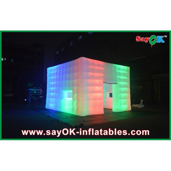 Радуга раздувной ткани нейлона шатра 210D дома гигантская привела раздувной шатер с окном/дверью