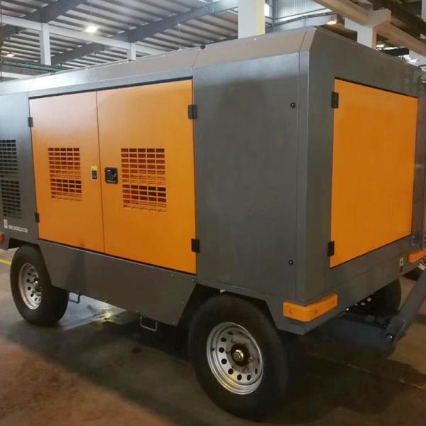 118kw 388cfm Portable Diesel Air Compressor Mining Engine Driven
