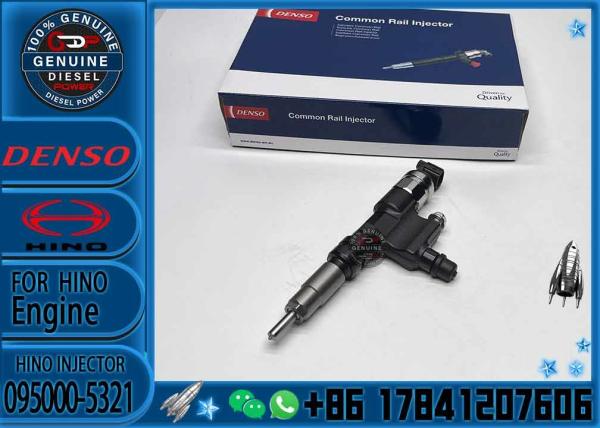 diesel Novo 095000-5320 095000-5321 095000-5322 9709500-532 095000-8690 Injetor de combustível ferroviário comum para H-ino 300/Toy-ota D