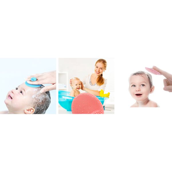 Hair Massage Brush Face Washing Brush OEM For Men Woman Baby