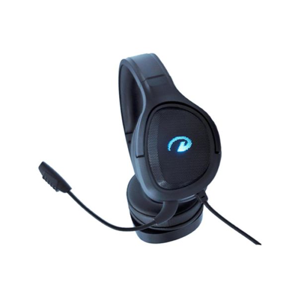 Mic Illumination Gaming Headset Rgb détachable 2.2M Cable